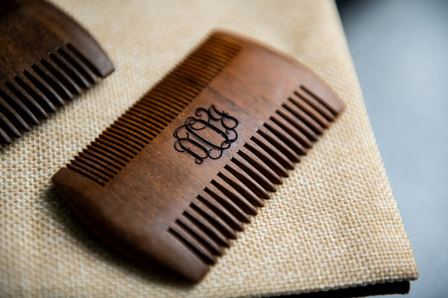 Personalized Beard Comb - Flat or Folding Design