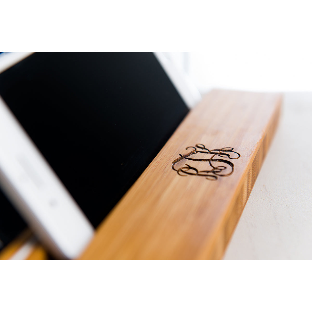 The Double Slot Personalized Phone Charging Dock