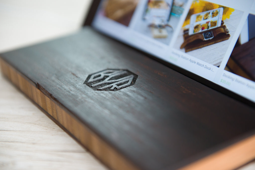 Personalized Tablet Stand and Charging Dock