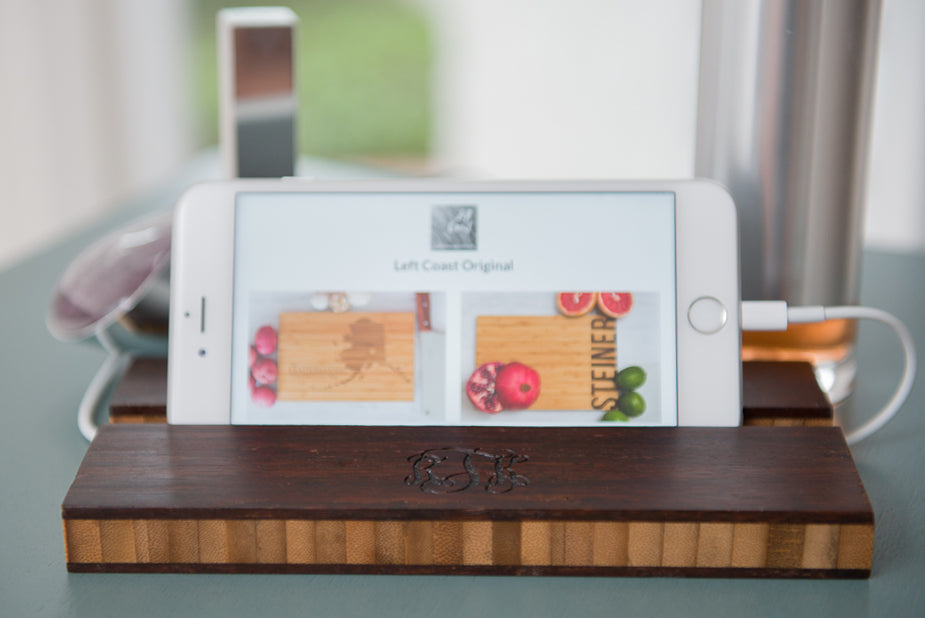 Personalized Phone Charging Dock