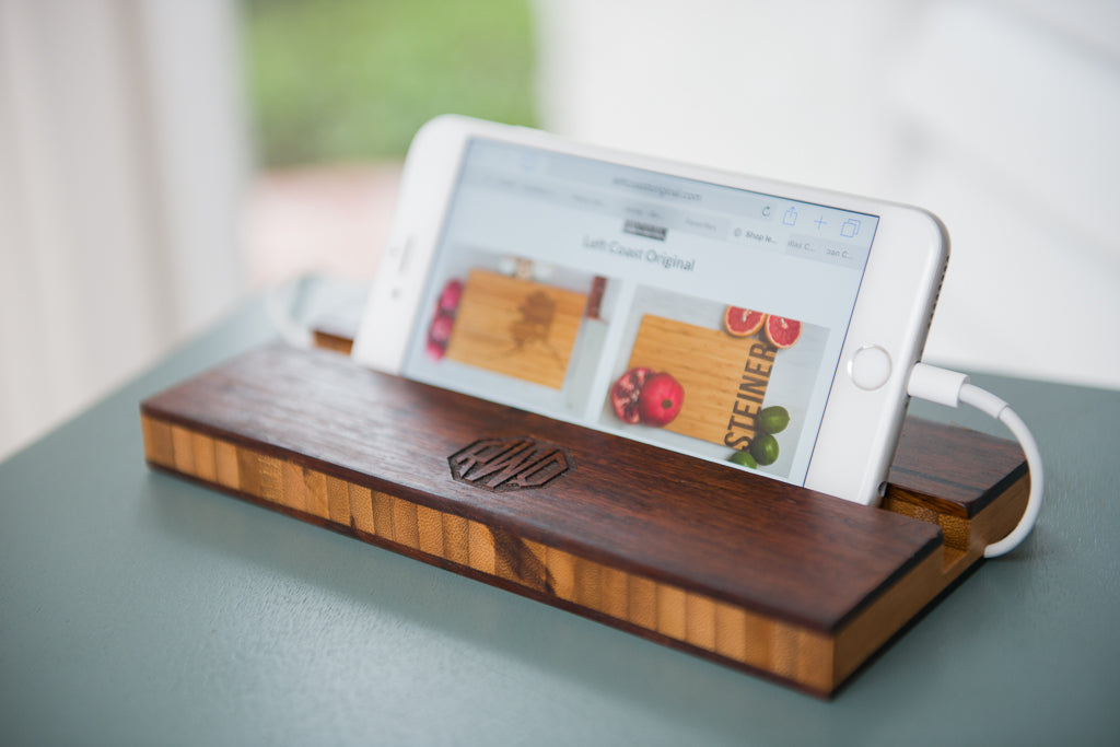 Personalized Phone Charging Dock
