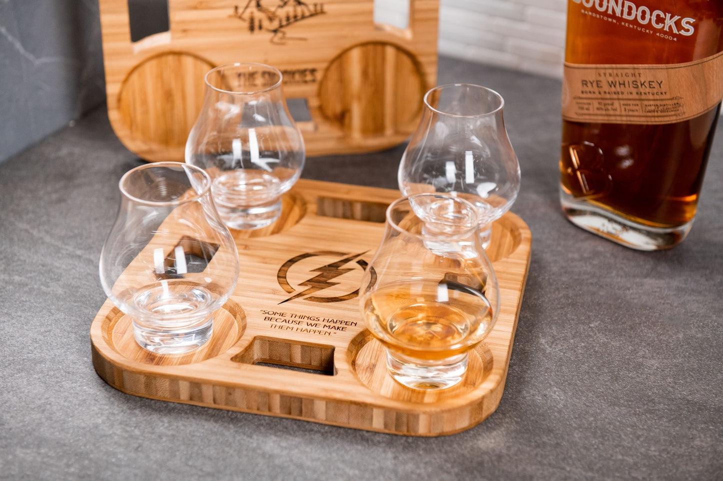 Personalized Decanter Tray